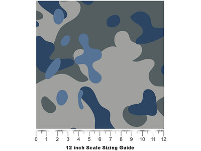 Spruce Multicam Camouflage Vinyl Film Pattern Size 12 inch Scale~Rwraps Spruce Multicam Camouflage Sizing Chart~3