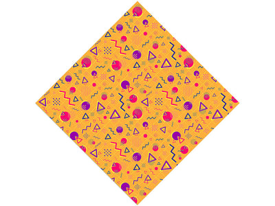 Squirmy Geometry Abstract Vinyl Wrap Pattern