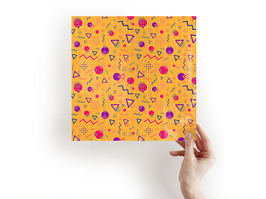 squirmy geometry abstract geometric Craft Sheets