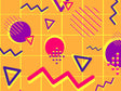 Squirmy Geometry Abstract Vinyl Wrap Pattern~Rwraps Series 914 Digitally Printed Vinyl Wrap~0