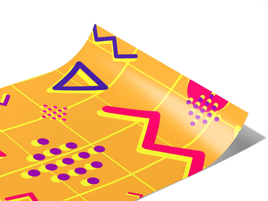Squirmy Geometry Abstract Vinyl Wraps~Rwraps Series 914 Digitally Printed Vinyl Wrap~0