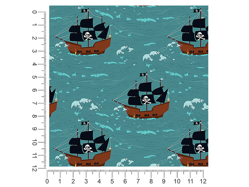 ss treasure pirate 1ft x 1ft Craft Sheets