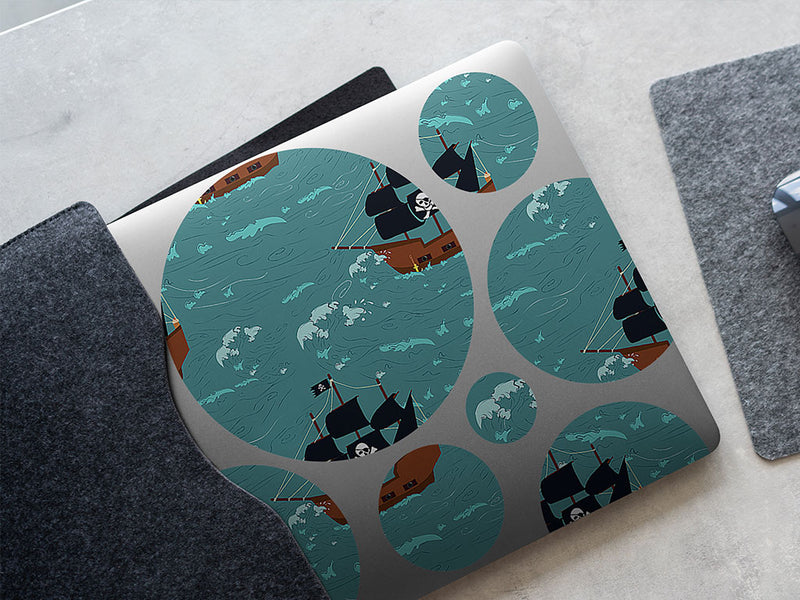 ss treasure pirate DIY Laptop Stickers