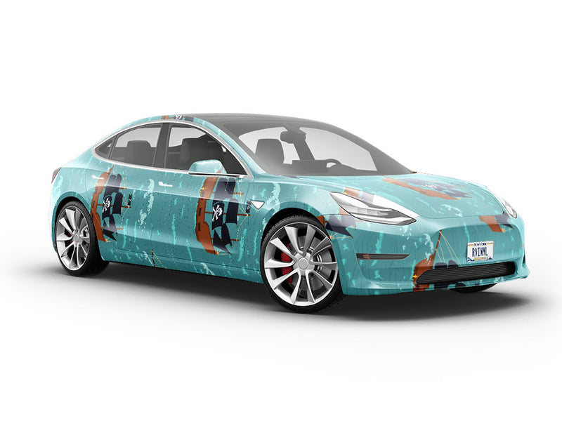 SS Treasure Pirate Vehicle Vinyl Wrap