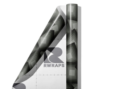 Stacked Squares Abstract Wrap Film Sheets~Rwraps Series 914 Stacked Squares Abstract Scrolled Sheet~3