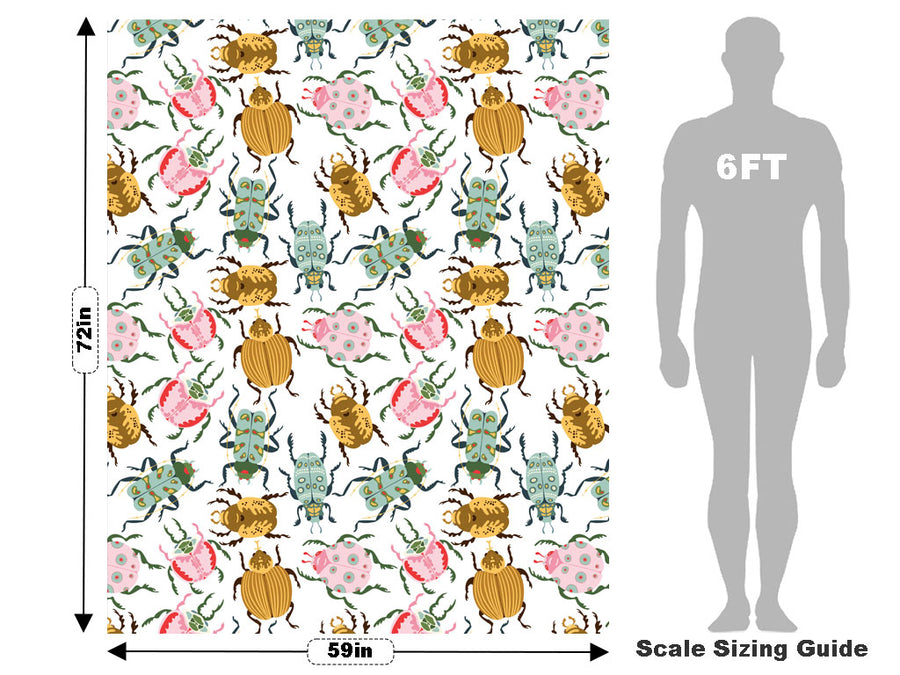 Stag Party Bug Vehicle Wrap Scale~Rwraps Series 914 Stag Party Bug Measurements~1