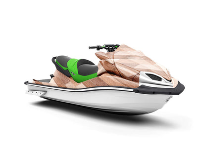Stain Swatch Wooden Parquet Jet Ski Vinyl Customized Wrap
