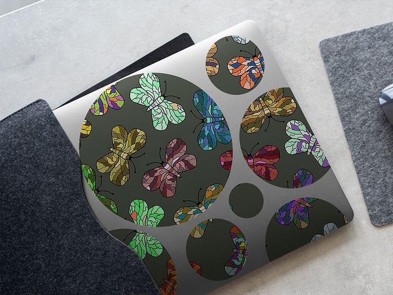 stained glass bug DIY Laptop Stickers
