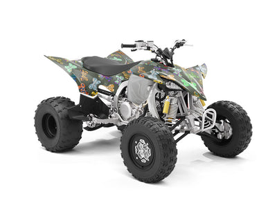 Stained Glass Bug ATV Wrapping Vinyl
