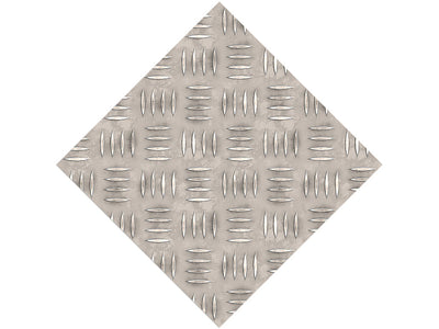 Stainless Steel Diamond Plate Series Custom Printed Wrap Film