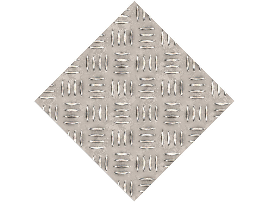 Stainless Steel Diamond Plate Series Custom Printed Wrap Film