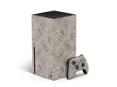 stainless steel diamond plate XBOX DIY Decal