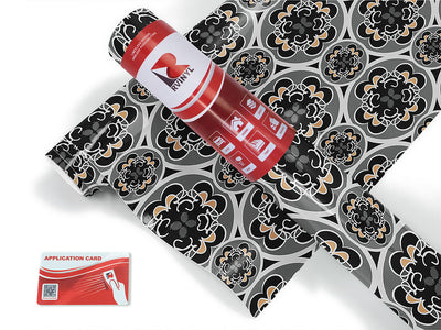 stamped fortitude art deco Craft Vinyl Roll