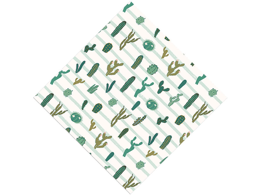 Stand Out Cacti Vinyl Wrap Pattern
