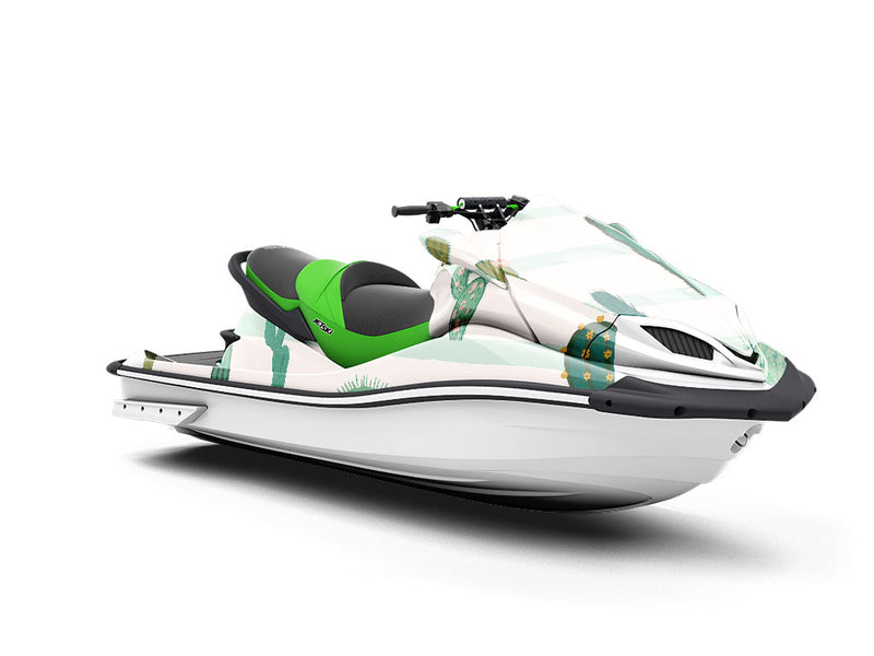 Stand Out Cacti Jet Ski Vinyl Customized Wrap