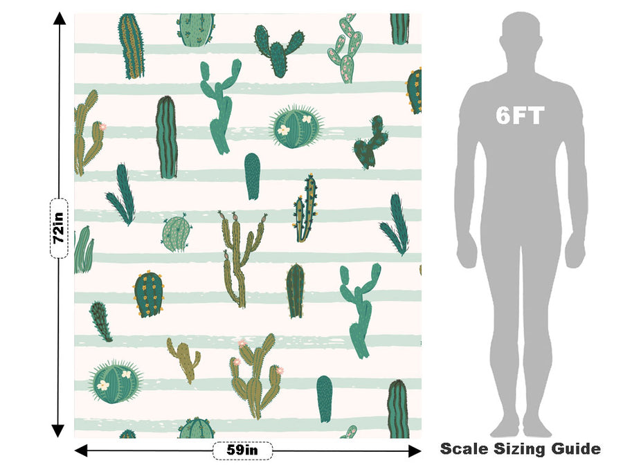 Stand Out Cacti Vehicle Wrap Scale~Rwraps Series 914 Stand Out Cacti Measurements~1