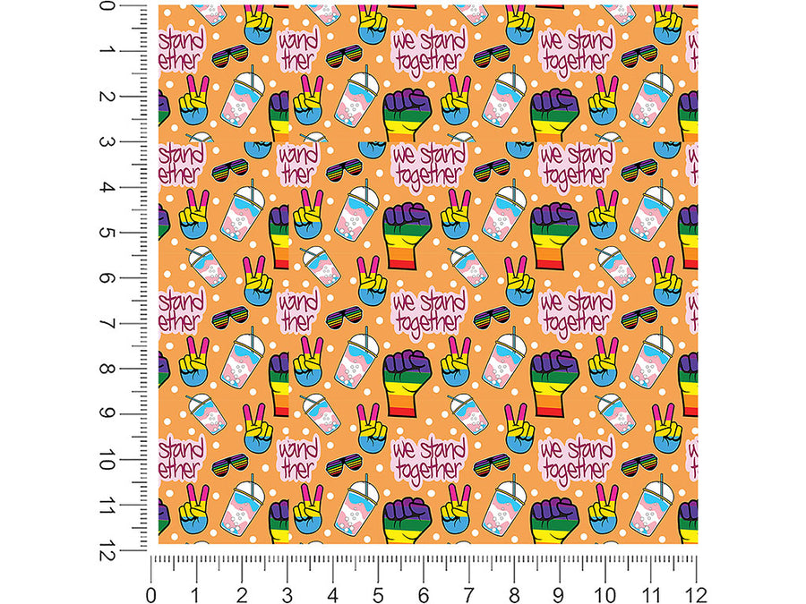 stand proud  1ft x 1ft Craft Sheets