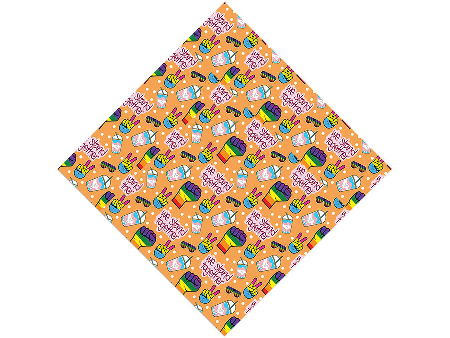 Stand Proud Americana Vinyl Wrap Pattern
