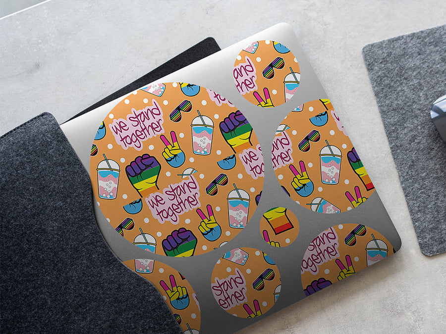 stand proud  DIY Laptop Stickers