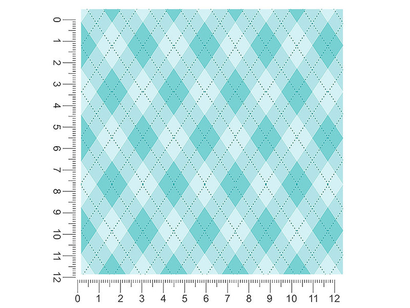 starched linen argyle 1ft x 1ft Craft Sheets