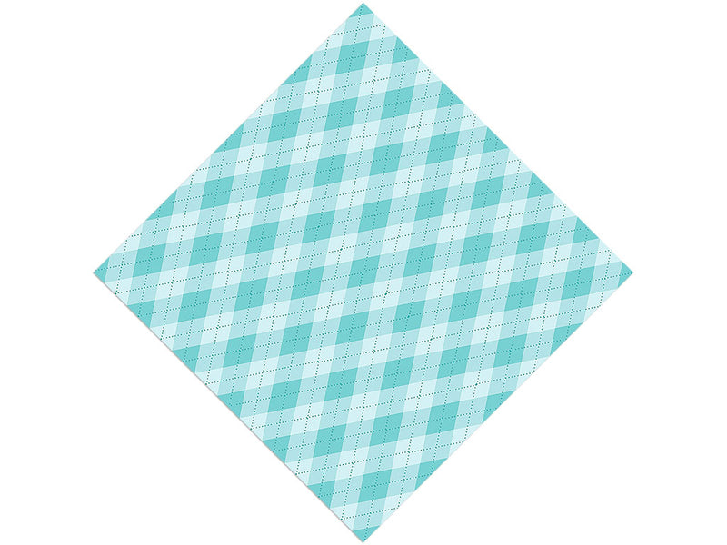 Starched Linen Argyle Vinyl Wrap Pattern