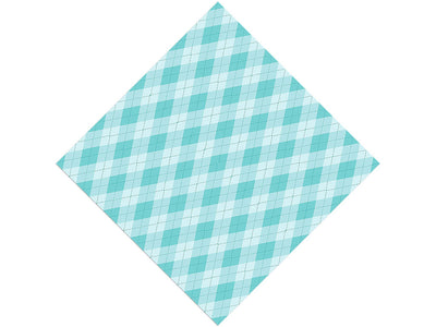 Starched Linen Argyle Vinyl Wrap Pattern