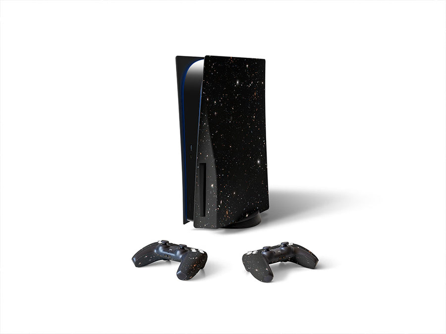 starfield dark science fiction Sony PS5 DIY Skin