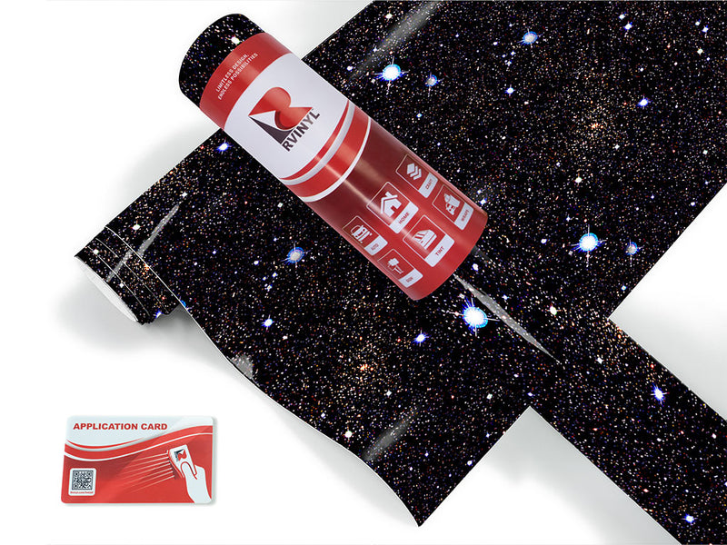 starfield night science fiction Craft Vinyl Roll
