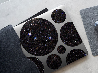 starfield night science fiction DIY Laptop Stickers