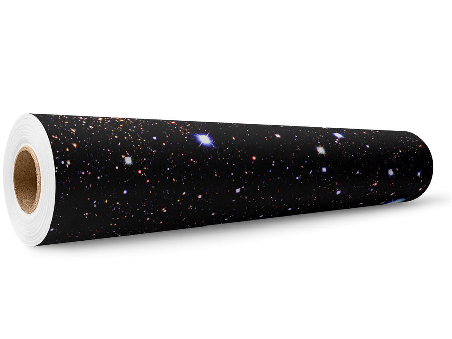 Starfield Night Science Fiction Wrap Film Wholesale Roll~Rwraps Series 914 Digitally Printed Vinyl Roll~5