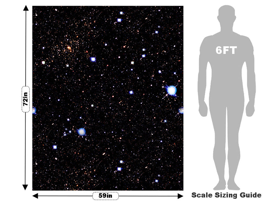 Starfield Night Science Fiction Vehicle Wrap Scale~Rwraps Series 914 Starfield Night Science Fiction Measurements~1