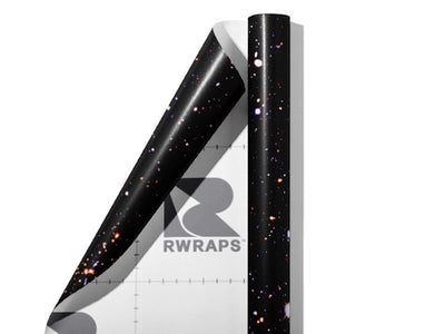 Starfield Night Science Fiction Wrap Film Sheets~Rwraps Series 914 Starfield Night Science Fiction Scrolled Sheet~3