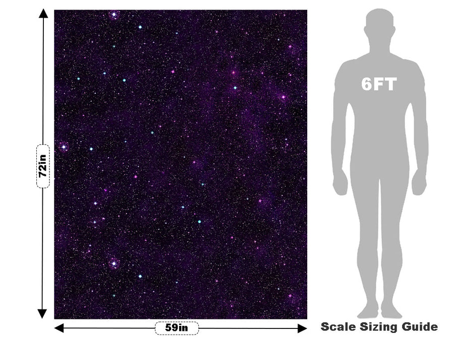 Starfield Purp Science Fiction Vehicle Wrap Scale~Rwraps Series 914 Starfield Purp Science Fiction Measurements~1