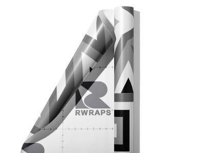 Starry Eyes Art Deco Wrap Film Sheets~Rwraps Series 914 Starry Eyes Art Deco Scrolled Sheet~3