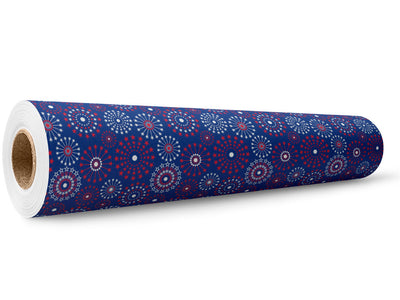 Starry Skies Americana Wrap Film Wholesale Roll~Rwraps Series 914 Digitally Printed Vinyl Roll~5