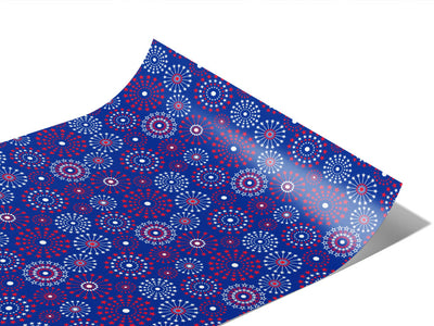 Starry Skies Americana Vinyl Wraps~Rwraps Series 914 Digitally Printed Vinyl Wrap~1