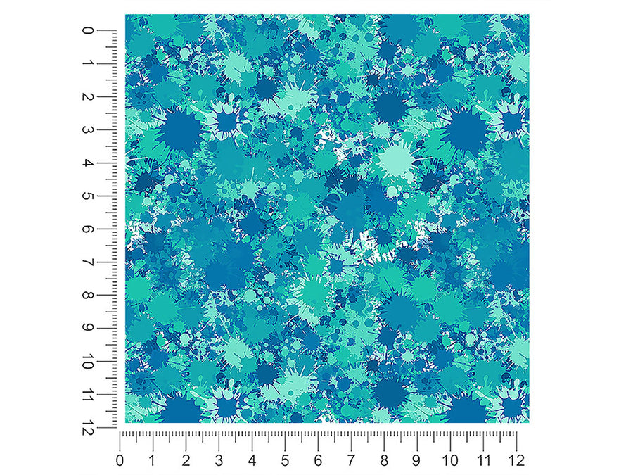 stay home paint splatter 1ft x 1ft Craft Sheets