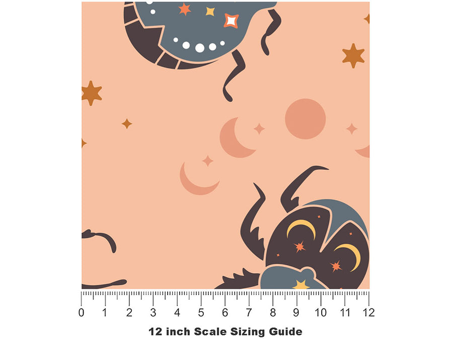 Steady Moonlight Bug Vinyl Film Pattern Size 12 inch Scale~Rwraps Steady Moonlight Bug Sizing Chart~2