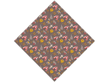 Steady Strongman Circus Vinyl Wrap Pattern