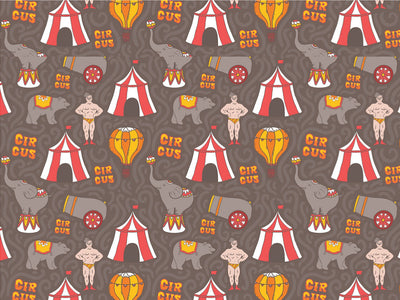 Steady Strongman Circus Vinyl Wrap Pattern~Rwraps Series 914 Digitally Printed Vinyl Wrap~0