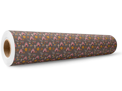 Steady Strongman Circus Wrap Film Wholesale Roll~Rwraps Series 914 Digitally Printed Vinyl Roll~5