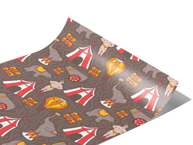 Steady Strongman Circus Vinyl Wraps~Rwraps Series 914 Digitally Printed Vinyl Wrap~0
