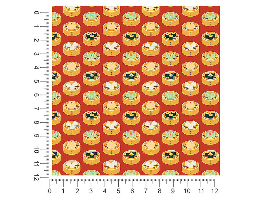 steamed buns japanese 1ft x 1ft Craft Sheets