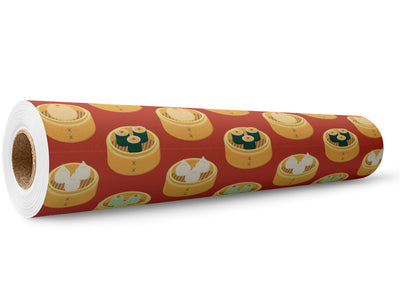 Steamed Buns Food Wrap Film Wholesale Roll~Rwraps Series 914 Digitally Printed Vinyl Roll~5