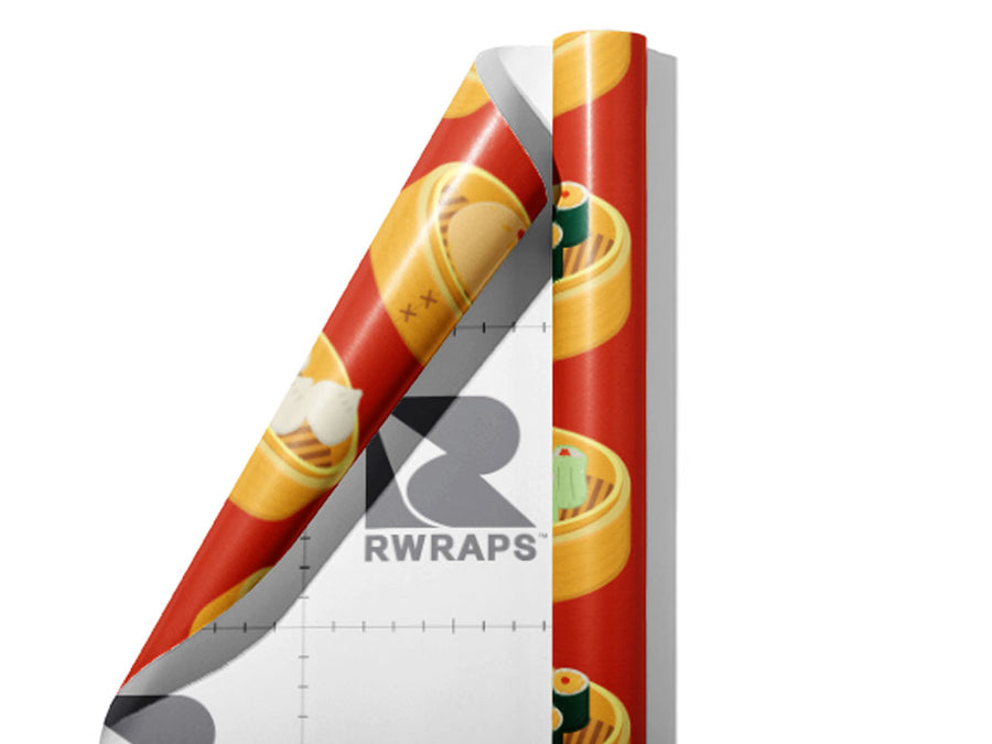 Steamed Buns Food Wrap Film Sheets~Rwraps Series 914 Steamed Buns Food Scrolled Sheet~3