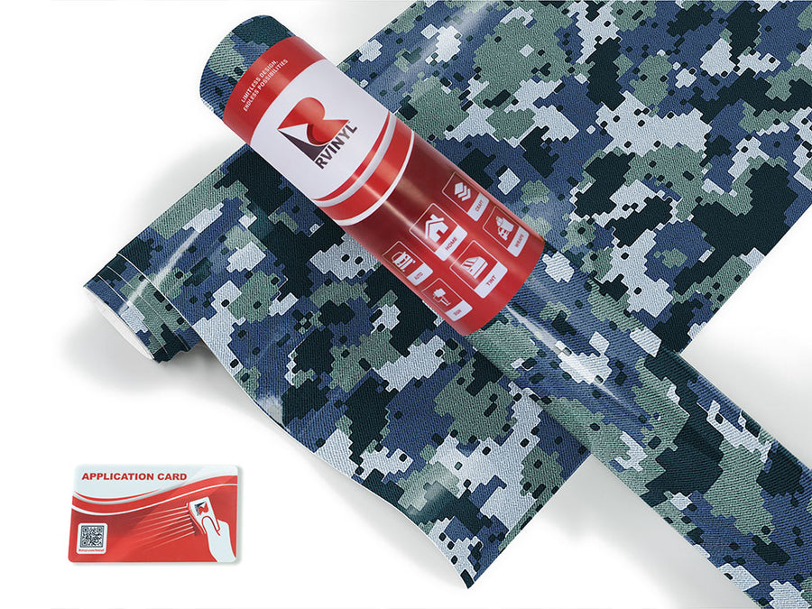 steel marpat camouflage Craft Vinyl Roll