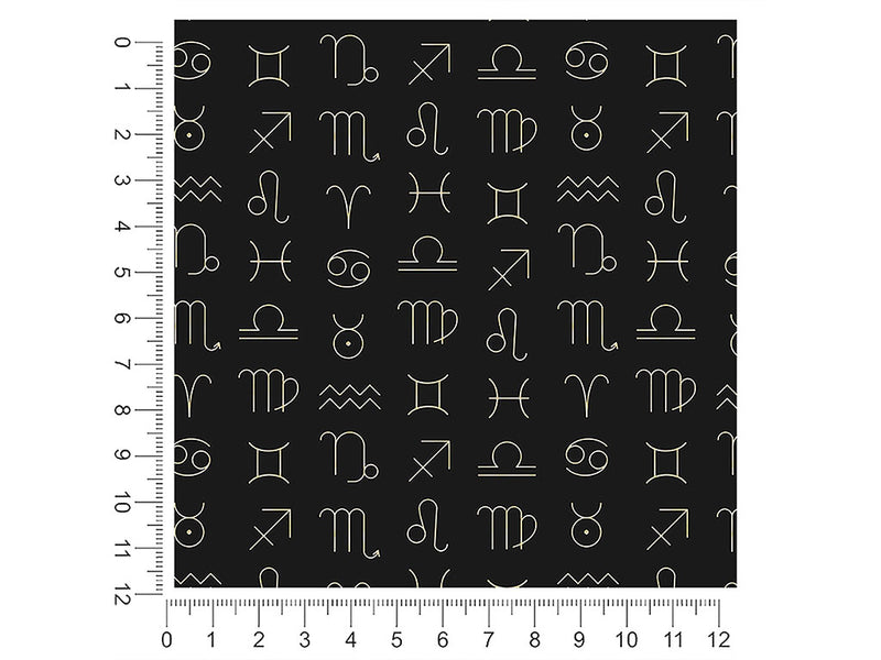 stellar symbols astrology 1ft x 1ft Craft Sheets