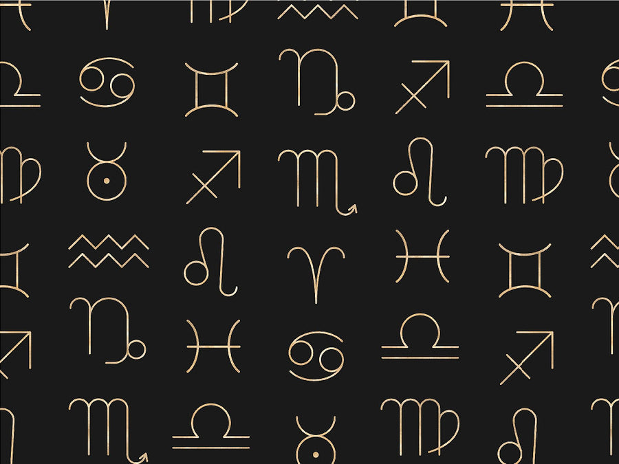 Stellar Symbols Astrology Vinyl Wrap Pattern~Rwraps Series 914 Digitally Printed Vinyl Wrap~0