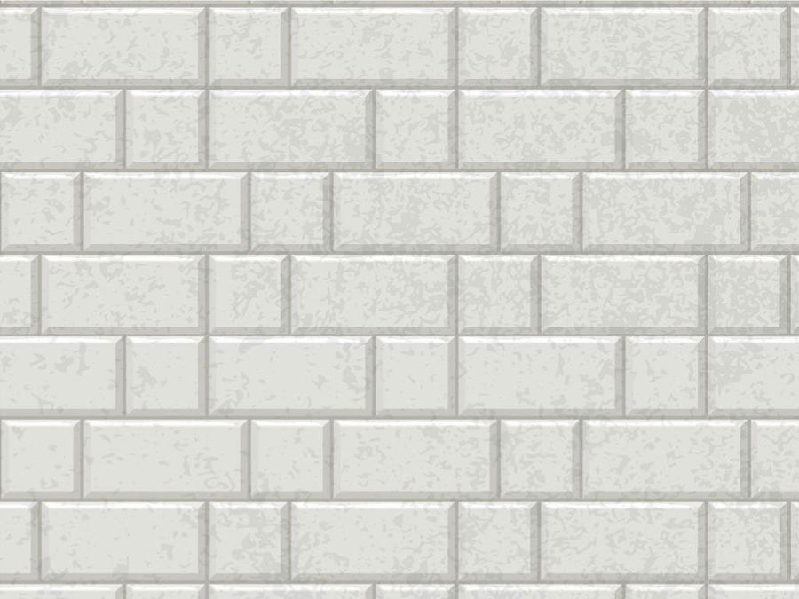Stepped Grey Brick Vinyl Wrap Pattern~Rwraps Series 914 Digitally Printed Vinyl Wrap~0