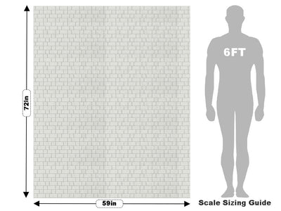 Stepped Grey Brick Vehicle Wrap Scale~Rwraps Series 914 Stepped Grey Brick Measurements~2